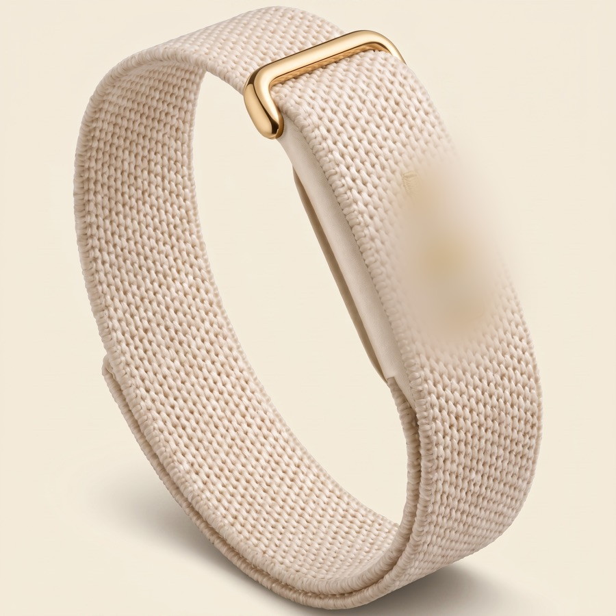 MONTCOURT The Champagne — band in cream with gold hardware