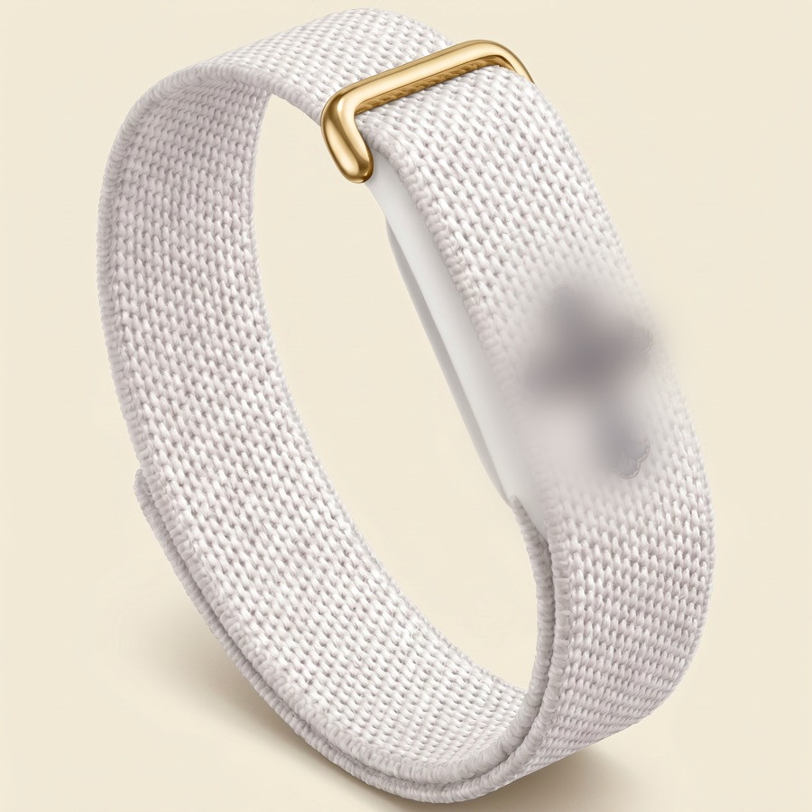 MONTCOURT The Cross — band in white with gold hardware